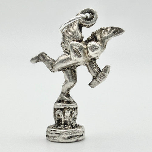 Vintage 925 Sterling Silver Cupid Charm CA21-9