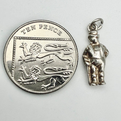 Vintage 925 Sterling Silver John Bull Charm CA23-15