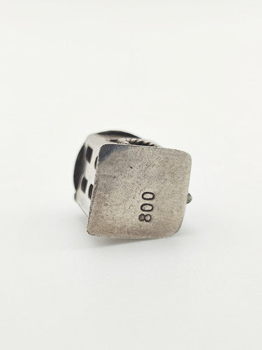 Vintage 800 Silver Mosque Charm CA18-13