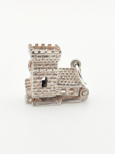 Vintage 925 Sterling Silver Church Charm CA16-14