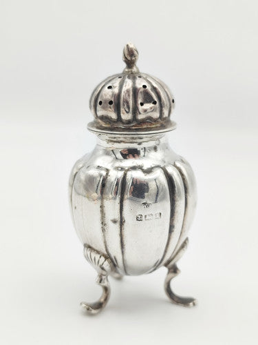 Vintage 925 Sterling Silver Salt Pepper Shaker LOH7