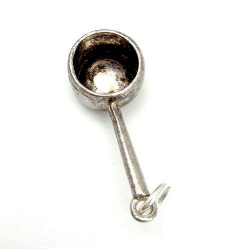 Vintage 925 Sterling Silver Sosban Fach Charm CA27-37