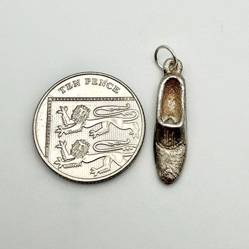 Vintage 925 Sterling Silver Shoe Charm CA19-50