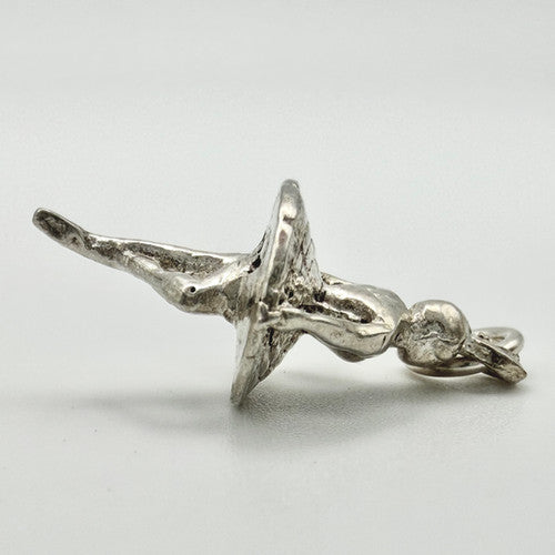 Vintage 925 Sterling Silver Ballerina Charm CA24-70