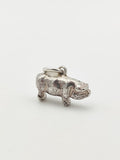 Vintage 925 Sterling Silver Pig Charm CA13-66