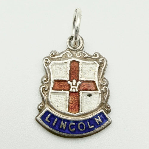 Vintage 925 Sterling Silver Lincoln Travel Charm CA20-16