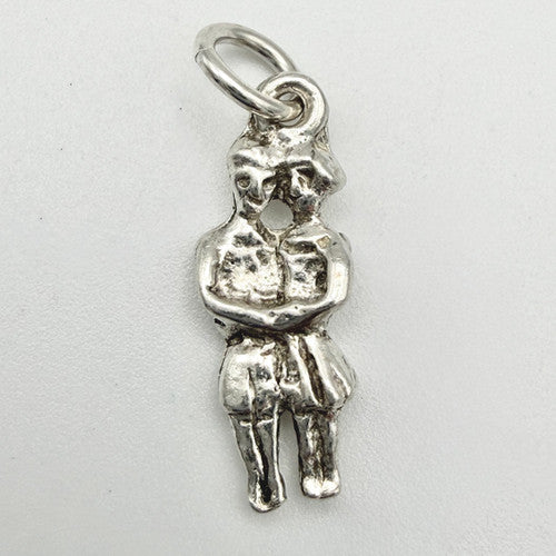 Vintage 925 Sterling Silver Married Couple Charm CA22-53