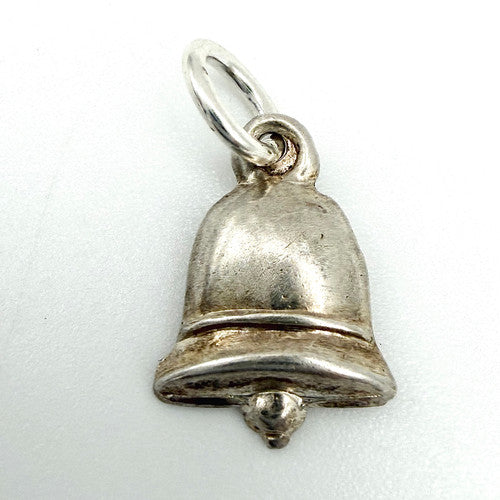 Vintage 925 Sterling Silver Bell Charm CA26-3