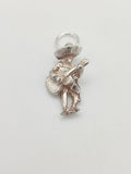 Vintage 925 Sterling Silver Mariachi Charm CA18-58