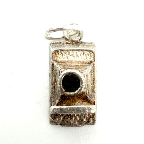Vintage 925 Sterling Silver Camera Charm CA27-10