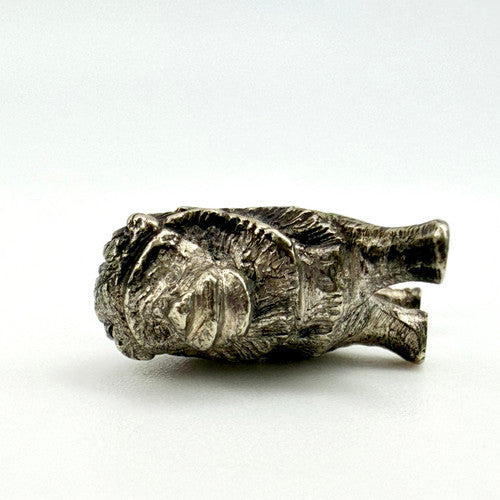 Vintage 925 Sterling Silver Lion Charm CA28-16