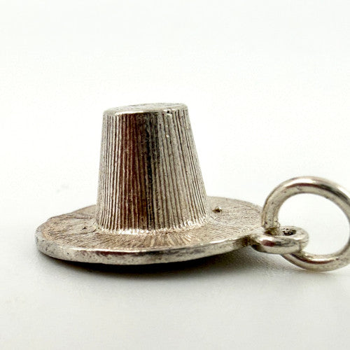 Vintage 925 Sterling Silver CHIM Welsh Hat Charm CA28-8
