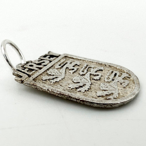 Vintage 925 Sterling Silver Jersey Travel Charm CA29-11