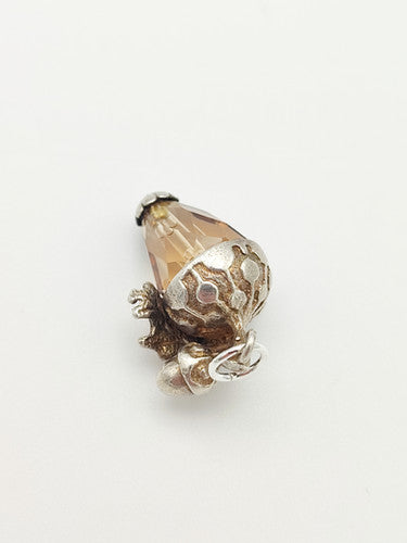 Vintage 925 Sterling Silver Acorn Charm CA16-36