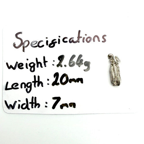 Vintage 925 Sterling Silver Golf Clubs Bag Charm CA27-20
