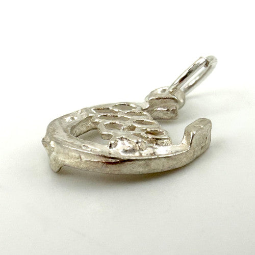 Vintage 925 Sterling Silver Good Luck Horseshoe Charm CA27-31