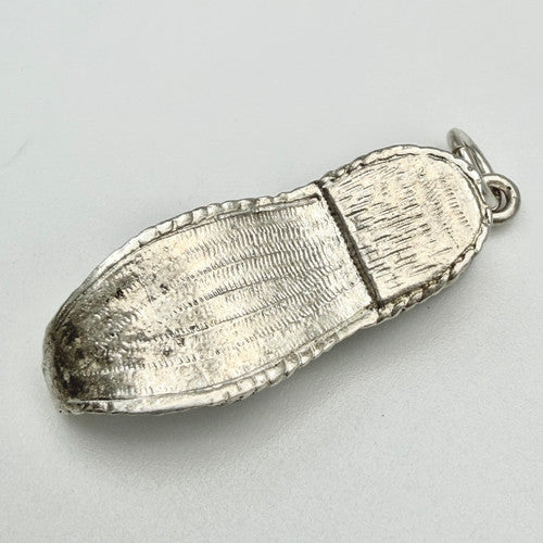 Vintage 925 Sterling Silver Oriental Shoe Charm CA22-20