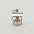 Vintage 925 Sterling Silver Wishing Well Charm CA19-20