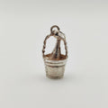 Vintage 925 Sterling Silver Champagne Bucket Charm CA19-7