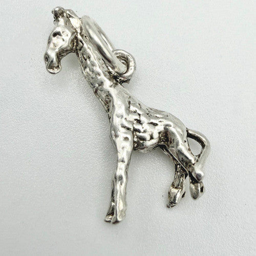 Vintage 925 Sterling Silver Giraffe Charm CA22-39