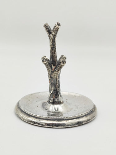 Vintage 925 Sterling Silver Ring Tree LOH5