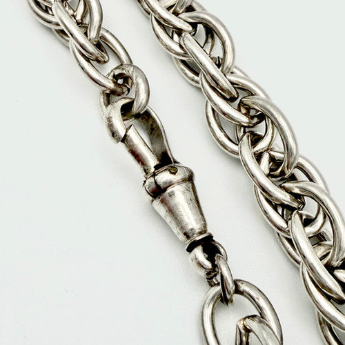 Vintage 925 Sterling Silver Fancy Link Bracelet Bracelet-53