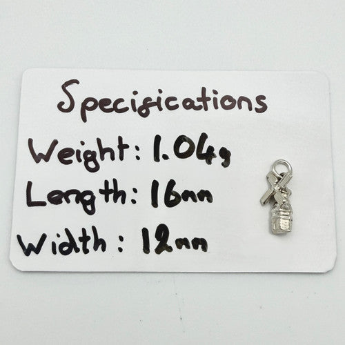 Vintage 925 Sterling Silver Windmill Charm CA22-6
