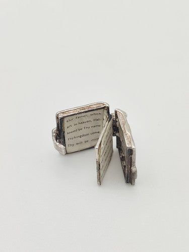 Vintage 925 Sterling Silver Nuvo Bible Charm CA18-75