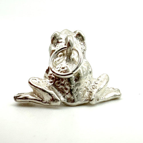 Vintage 925 Sterling Silver Frog Charm CA27-12