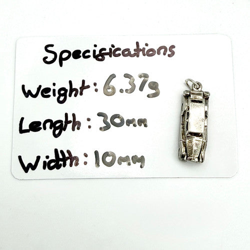 Vintage 925 Sterling Silver Classic Car Charm CA26-43