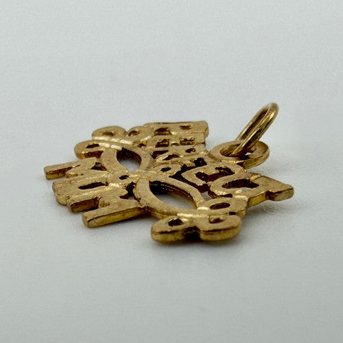 Vintage 9ct Yellow Gold Perfect Mum Charm PG50