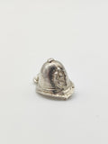 Vintage 925 Sterling Silver Policeman's Helmet Charm CA16-64