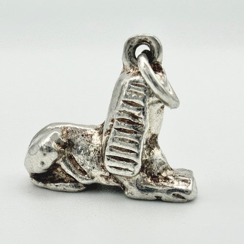 Vintage 925 Sterling Silver Sphinx Charm CA23-7