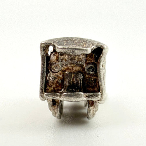 Vintage 925 Sterling Silver Steam Train Locomotive Charm CA28-2