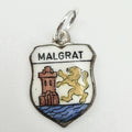 Vintage 800 Silver Malgrat Travel Charm CA25-25