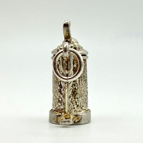 Vintage 925 Sterling Silver Tankard Charm CA28-26