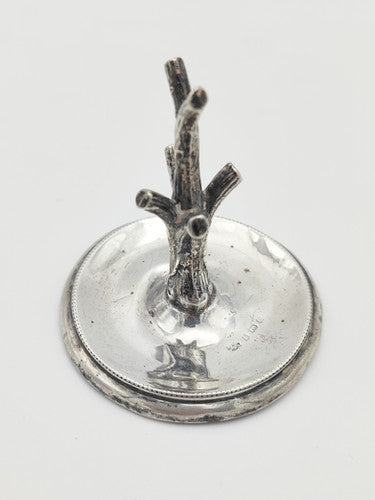 Vintage 925 Sterling Silver Ring Tree LOH5