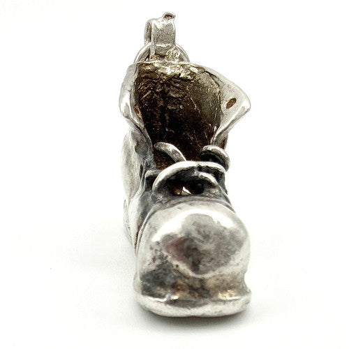 Vintage 925 Sterling Silver Boot Charm CA26-21