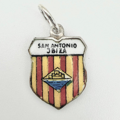 Vintage 800 Silver San Antonio Ibiza Charm CA25-32