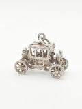 Vintage 925 Sterling Silver Carriage Charm CA14-47