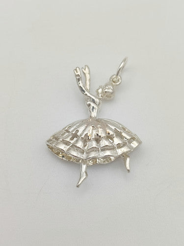 Vintage 925 Sterling Silver Dancer Charm CA17-52