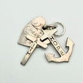 Vintage 925 Sterling Silver Charity Faith Hope Charm CA19-84