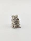 Vintage 925 Sterling Silver Toby Jug Charm CA17-85