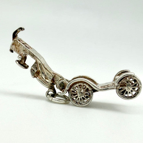 Vintage 925 Sterling Silver Vintage Car Charm CA28-27