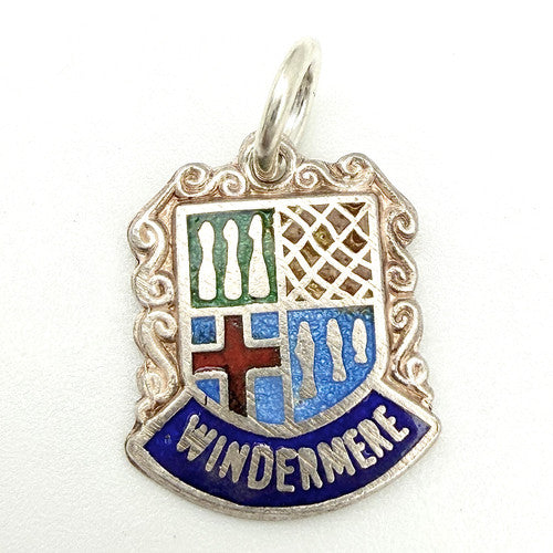 Vintage 925 Sterling Silver Windermere Charm CA26-26