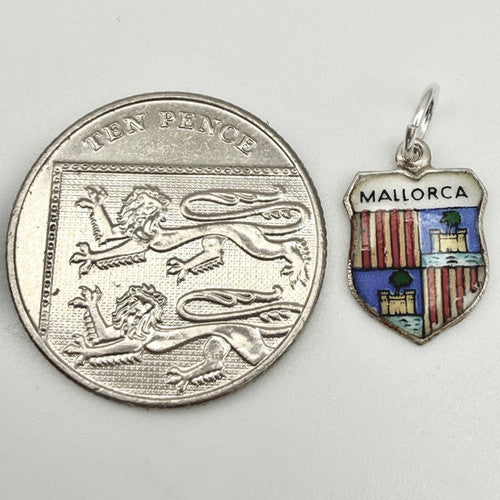 Vintage 800 Silver Mallorca Charm CA25-22