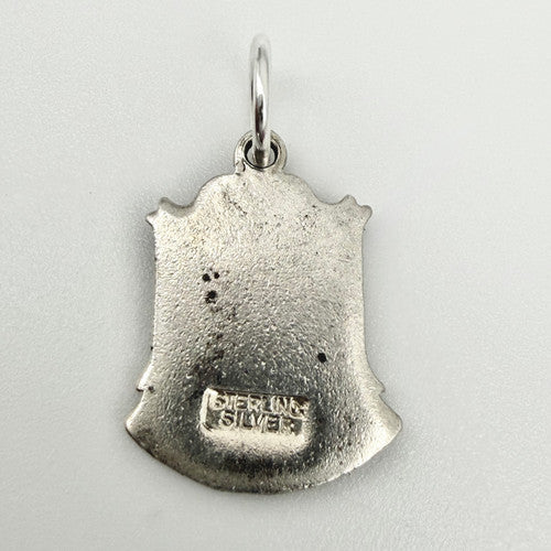Vintage 925 Sterling Silver Dunfermline Travel Charm CA25-15
