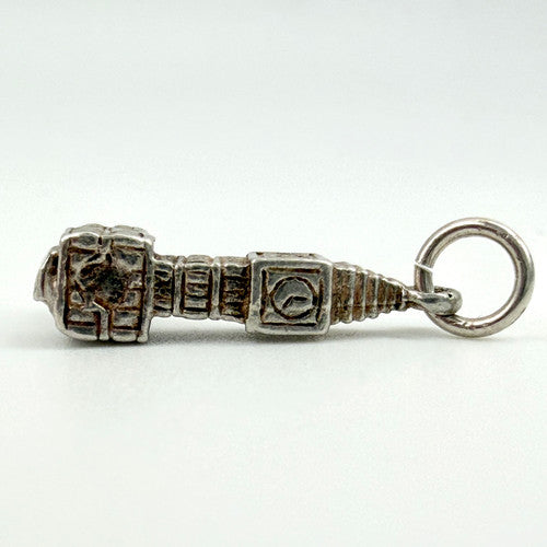 Vintage 925 Sterling Silver Big Ben Charm CA28-14