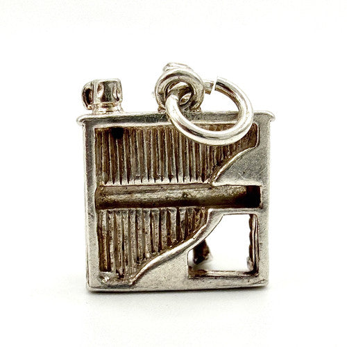 Vintage 925 Sterling Silver Pianist Charm CA26-39