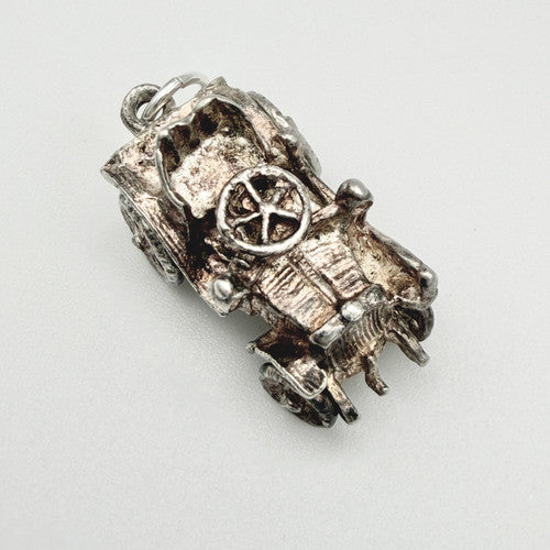 Vintage 925 Sterling Silver Car Charm CA21-56
